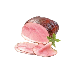 Ham Cooked Smoked Blacky Sliced Import 250 gr