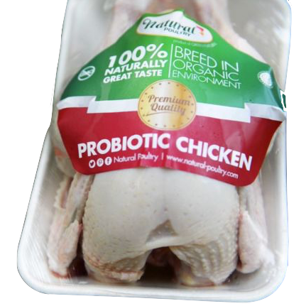 Chicken Whole Probiotic 800 gr - 900 gr