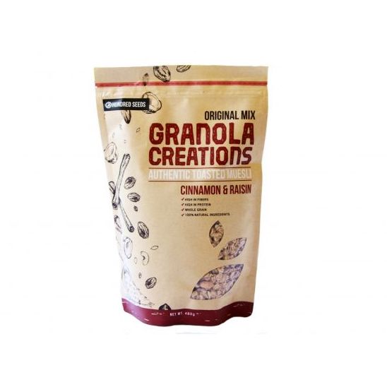 Cinnamon & Raisin Granola Creations 400 gr