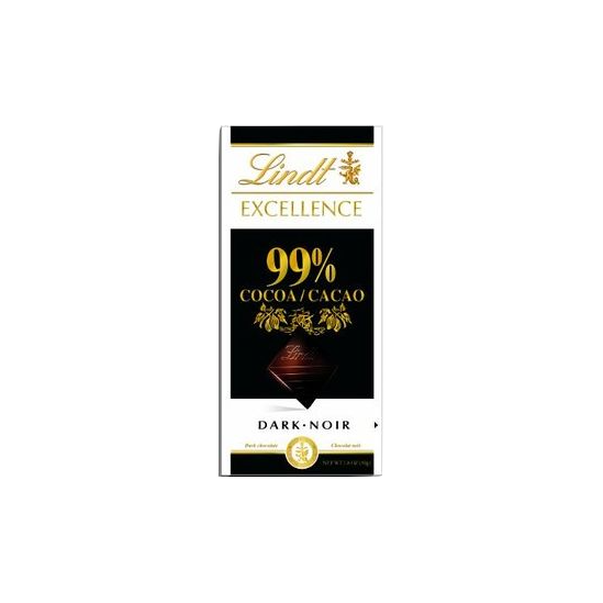 Chocolate Dark 99% Lindt Excellence 100 gr