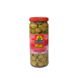 Figaro Green Olives with Pimiento 450 gr
