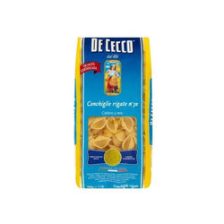 Pasta Conchiglie Rigate De Cecco 500 gr
