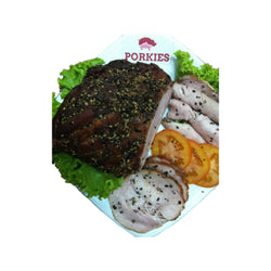 Ham Black Pepper Smoked Sliced Porkies 250 gr
