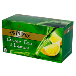 Twinings Green Tea & Lemon Tea 25'S