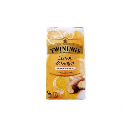 Twinings Lemon & Ginger Tea 25'S