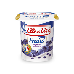 Elle & Vire Yoghurt Blueberry 125 gr
