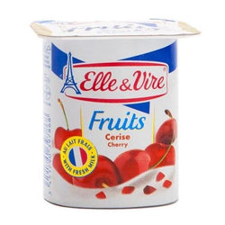 Elle & Vire Yoghurt Cherry 125 gr